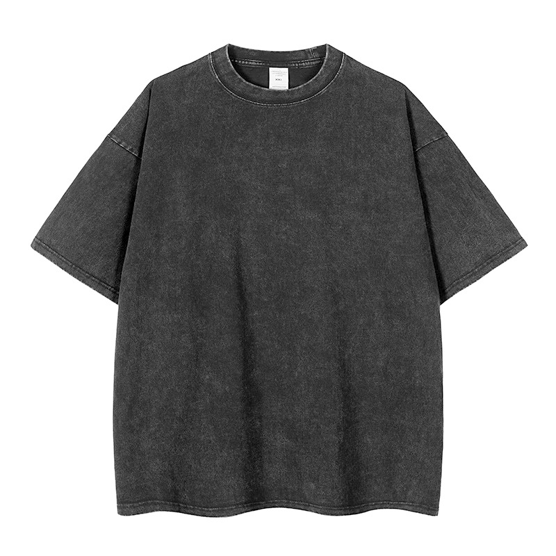 🌞Frühlingserwachen: 50% Rabatt!👕 Lockeres Vintage-Hemd mit kurzen Ärmeln für Herren – Unifarbe – Weicher & atmungsaktiver Stoff